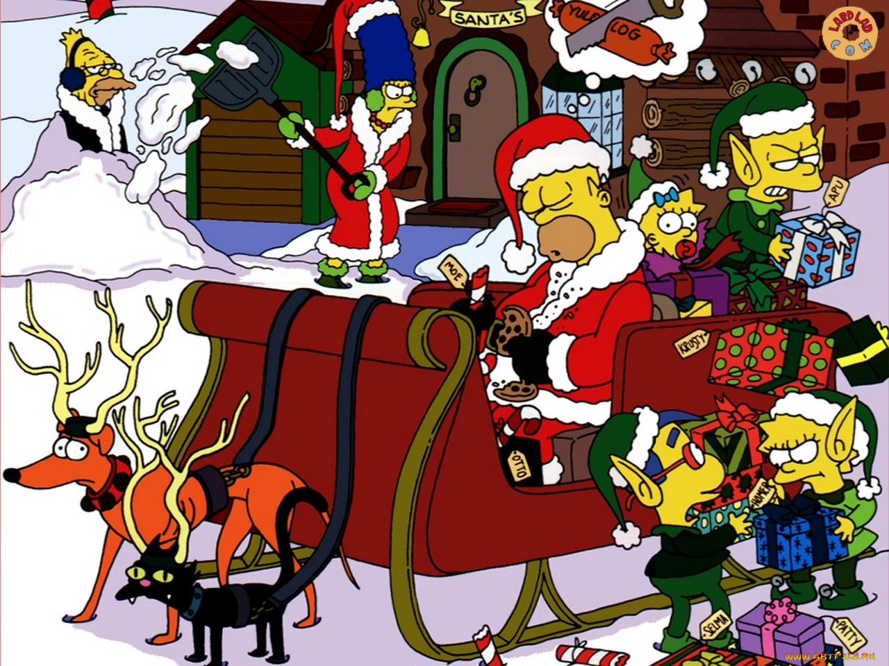 , the, simpsons